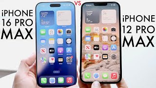 iPhone 16 Pro Max Vs iPhone 12 Pro Max Comparison Review [upl. by Lyram584]