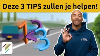 3 TIPS die je zullen helpen tijdens je Theorie Examen [upl. by Aihsenot186]