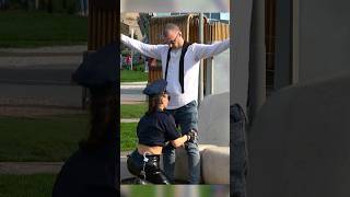 🔥AWESOME REACTIONS  Fake POLICE OFFICER Prank 😂 funny pranks comedy [upl. by Merriman]