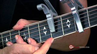 Partial Capo  Easy Guitar Lesson  Guitar Tricks 67 [upl. by Ailaham184]