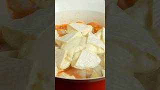 Tomato Camembert Cheese Hotpot🍅🧀🥬 food [upl. by Ardnael49]