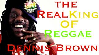 Dennis Brown  The Best Of Dennis Brown Reggae Lovers Rock Hits  Justice Sound [upl. by Fugere]