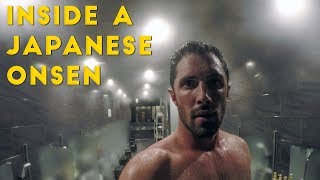 My First Japanese Onsen Experience  Nozawa Onsen [upl. by Adnalro912]