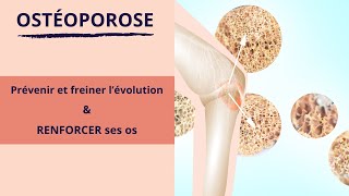 OSTEOPOROSE  exercices pour prévenir et freiner lévolution [upl. by Adlare]