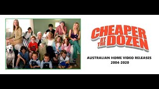 Steve Martin Cheaper By The Dozen 2003 Australian Home Video Releases 20042020 [upl. by Anitsenre608]