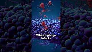 Phages explained biology science technology shorts [upl. by Earaj]