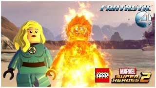 LEGO Marvel Superheroes 2  Fantastic Four Human Torch [upl. by Agnimod321]