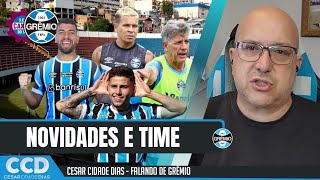 O time e as surpresas da lista do Grêmio [upl. by Niamreg107]