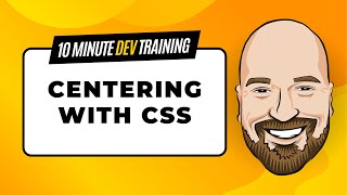 Centering With CSS The Easy Way [upl. by Aikenahs153]