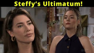 Bold and Beautiful Recap Steffy’s Power Move Hope’s Future in Jeopardy [upl. by Tierell]