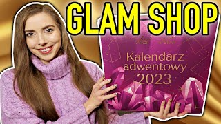 Kalendarz adwentowy glam shop z kosmetykami do makijażu Będziesz W SZOKU [upl. by Nylcsoj]