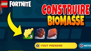 Comment Construire de la BIOMASSE sur Lego Fortnite [upl. by Alexa634]