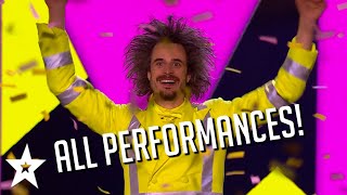 Britains Got Talent 2023 WINNER Viggo Venn  All Performances [upl. by Terrab191]