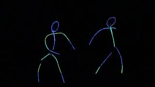 Glow Stick People Dance [upl. by Ynnol199]