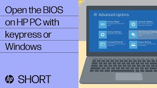 How to open the BIOS on your HP computer  HP Support [upl. by Negiam511]