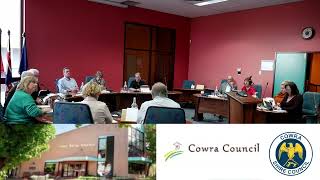 Cowra Council  Extraordinary Council Meeting  09092024 [upl. by Martinelli948]