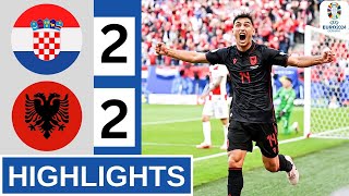 Croatia vs Albania 22 Euro 2024 All GOALS amp Extended HIGHLIGHTS  UEFA EURO 2024 [upl. by Oecam608]