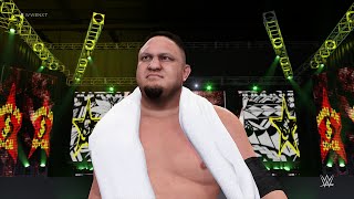 WWE 2K16 Samoa Joe Entrance ✦ 【WWE 2K16 Future Stars Pack DLC】 [upl. by Donaghue178]