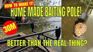 Bushwhacker Baiting Pole Copy  How To Make One carpfishing [upl. by Sieracki155]