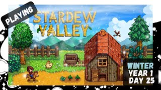 Stardew Valley  Ep109  Feast of the Winter Star [upl. by Ynnhoj709]