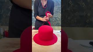 Hat of the day hatmaker millinery creativeprocess creativejobs art artist hatter customhats [upl. by Marybeth961]