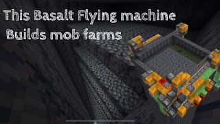 Minecraft AFK Mob Farm Builder [upl. by Esyahc]