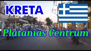 Kreta  Platanias Centrum [upl. by Anirbys]