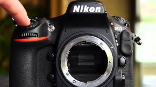 Nikon D810 shutter noise VS D800E [upl. by Kerad]