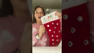 Part 2 of decorating a Christmas stocking christmas decoratewithme decorating [upl. by Ahsilrak]