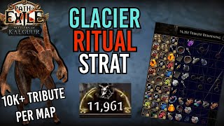 Poe 325  Glacier Ritual Currency Farm Strategy Settlers of Kalguur [upl. by Bhayani708]