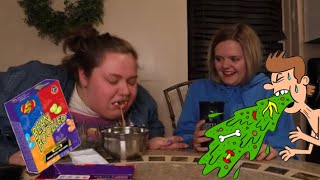 Bean Boozled Challenge PUKE WARNING [upl. by Yoreel]