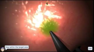 EndoSim Fundamental Endoscopy Skills 2 Retroflexion [upl. by Nerval]