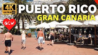 PUERTO RICO Gran Canaria 2024🔴Beach to Passarella Shopping Centre [upl. by Nylanna]