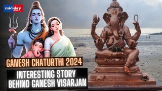 Ganesh Chaturthi 2024 Whats the story behind the vibrant Ganesh Visarjan ritual Watch video [upl. by Acim]