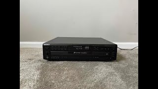 Sony CDPCE505 5 Compact Disc CD Player Changer [upl. by Nahsed]