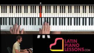 Chuck Rio  Tequila Lick 1  Piano lesson sample from PianoWithWilliecom [upl. by Jaf]