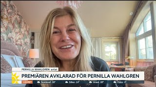 Pernilla Wahlgren om showen Kommer nog bli den sista  Nyhetsmorgon  TV4 amp TV4 Play [upl. by Milano675]