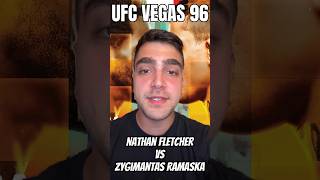 UFC Vegas 96  Zygimantas Ramaska vs Nathan Fletcher [upl. by Franky507]