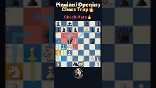 Ponziani Opening Deadly Trap🔥 chess chesstactics checkmate magnuscarlsen [upl. by Aluino778]