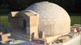 Pompeii Italian Brick Pizza Oven Construction [upl. by Eylrahc280]