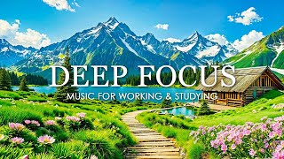 Work Music for Concentration  12 Hours of Ambient Study Music to Concentrate 4 [upl. by Adnyl]