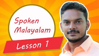 Basic Spoken Malayalam Lesson  English With Jintesh [upl. by Lavotsirc]