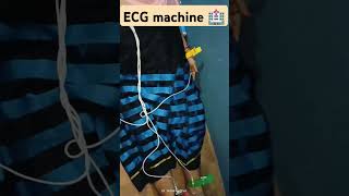 ECG Machine in Hindi YouTube channel office Vishal Medical short video Lagate Hain is video [upl. by Rotceh809]