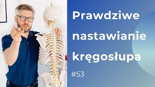 Prawdziwe nastawianie kręgosłupa  AUTOTERAPIA W 5 MINUT 53 [upl. by Wharton]