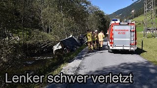 🚒 🚓Verkehrsunfall im Zillergrund – Brandberg 🚑🚁 [upl. by Jacquelynn129]