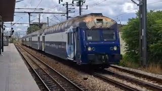 VB2N MURE Sartrouville Ligne J transilien [upl. by Anier]