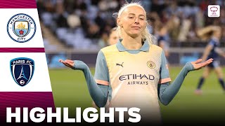 Manchester City vs Paris FC  Highlights  UEFA Womens Champions League Qualification 26092024 [upl. by Rebmyk]