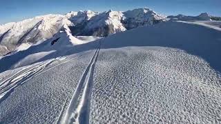 January 20 2024  Powder Day at Flaine Le Grand Massif [upl. by Naved916]