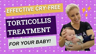 ✨Effective CryFree Torticollis Treatment For Baby Improve Neck Rotation With These Exercises✨ [upl. by Allista]