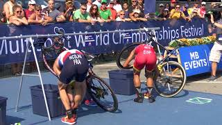 2017 Penticton ITU Duathlon World Championships  Elite Mens Highlights [upl. by Harlan425]